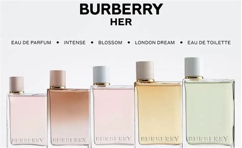 burberry her green vs pink